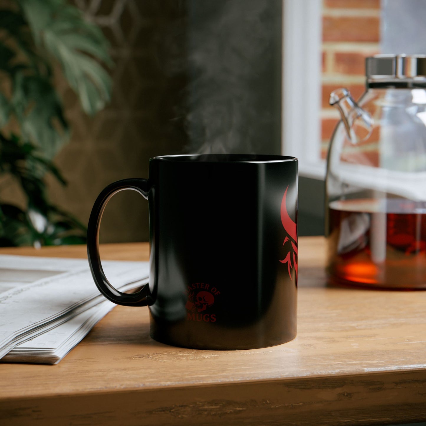 Mug - Demoniac Face with Horns