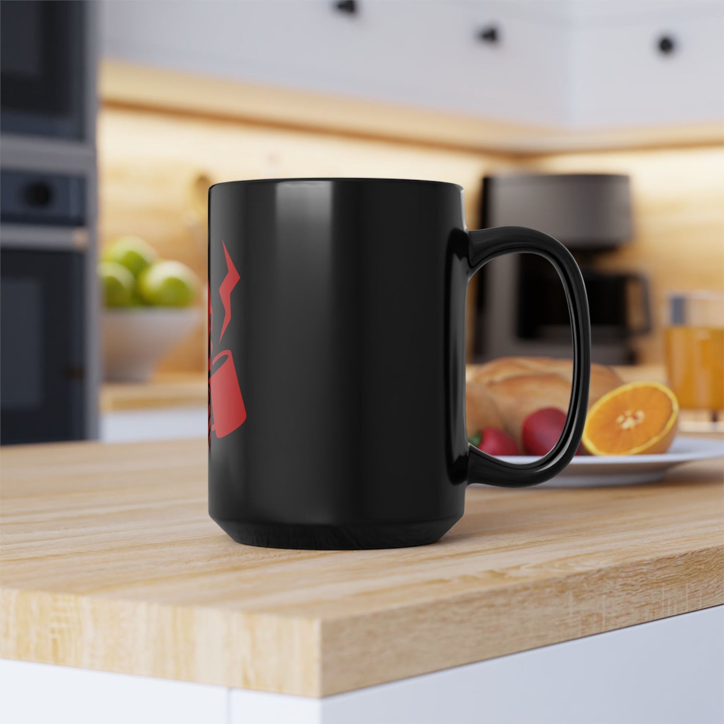 Mug - Skull Drinking Hot Coffee
