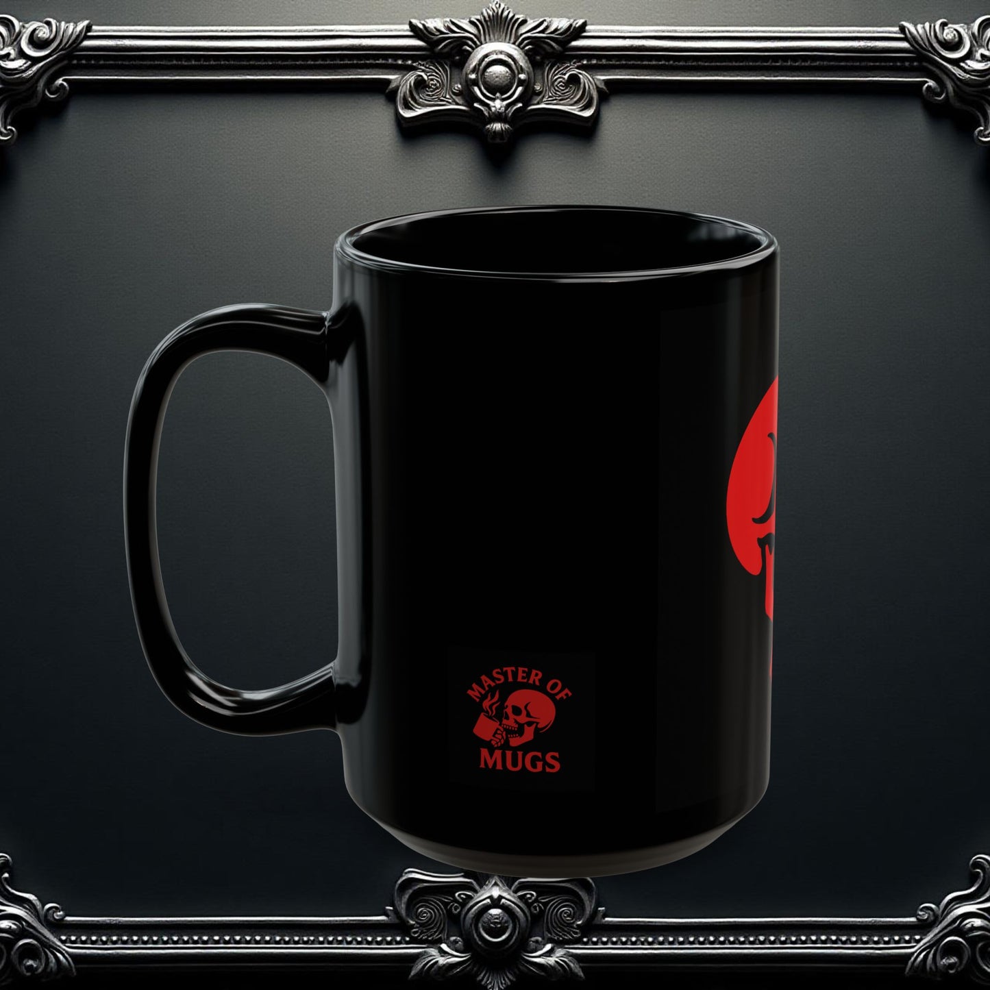 Mug - Skull Drinking Hot Coffee