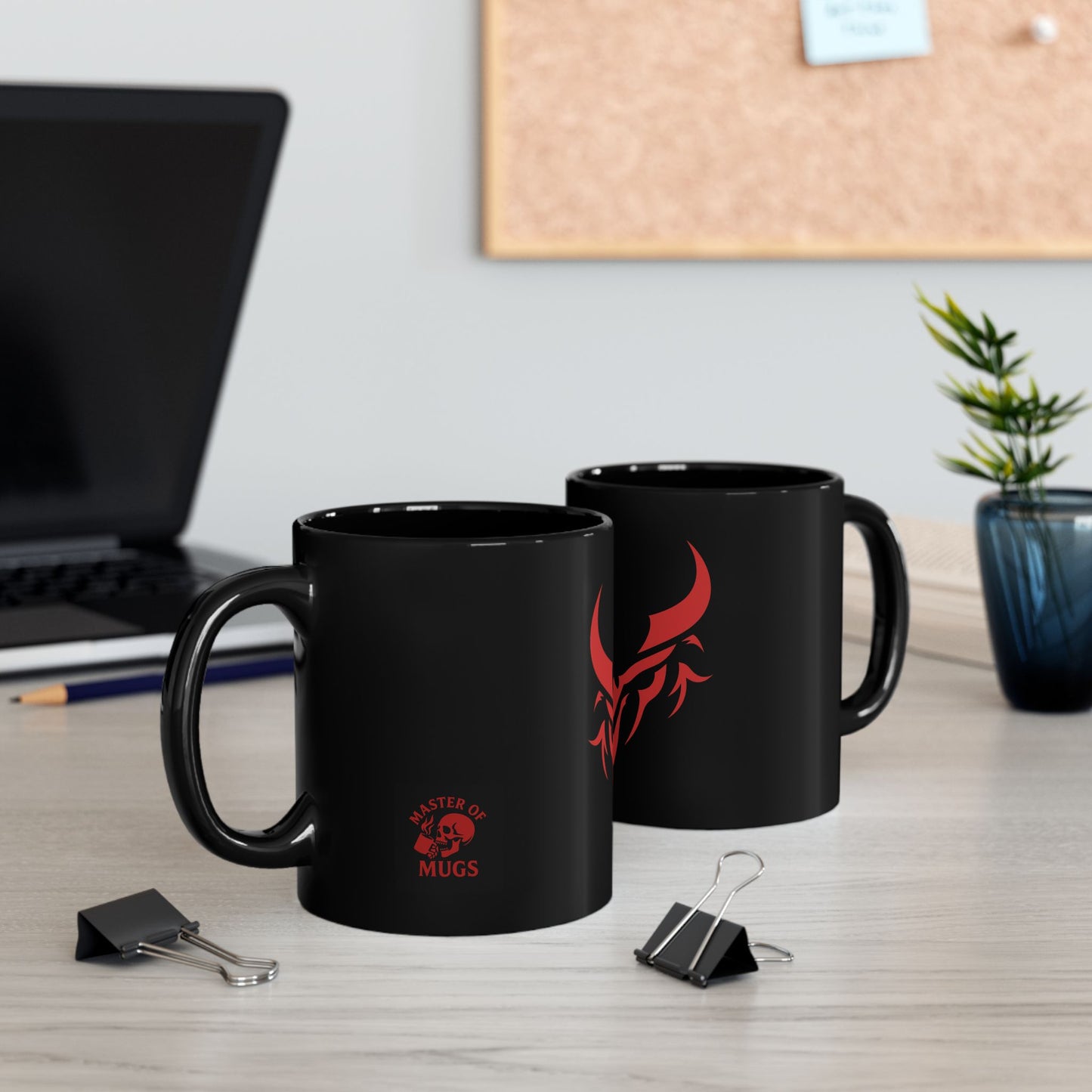Mug - Demoniac Face with Horns